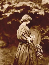 Portrait de Jane Morris (1839-1914) 1865